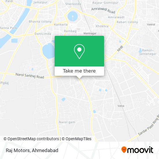 Raj Motors map