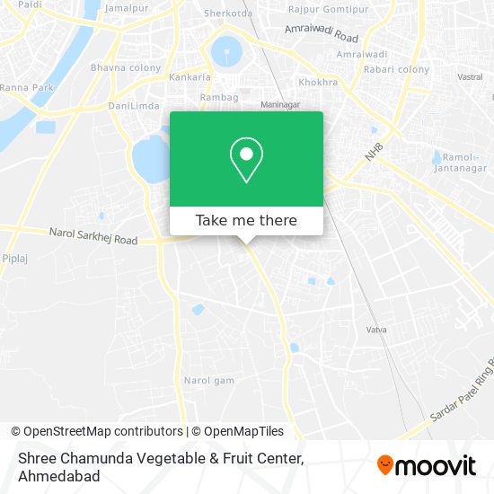 Shree Chamunda Vegetable & Fruit Center map