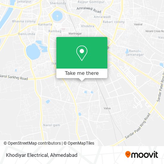 Khodiyar Electrical map