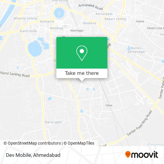 Dev Mobile map