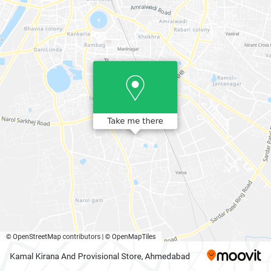 Kamal Kirana And Provisional Store map