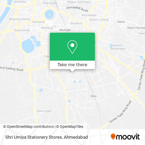 Shri Umiya Stationery Stores map