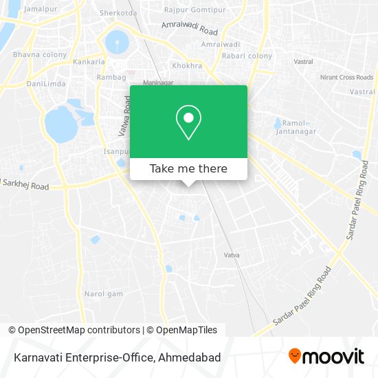 Karnavati Enterprise-Office map