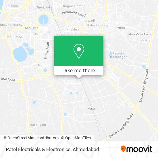 Patel Electricals & Electronics map