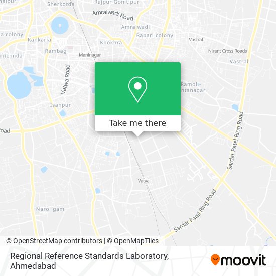 Regional Reference Standards Laboratory map