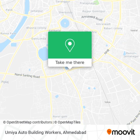 Umiya Auto Building Workers map