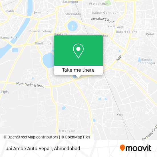 Jai Ambe Auto Repair map