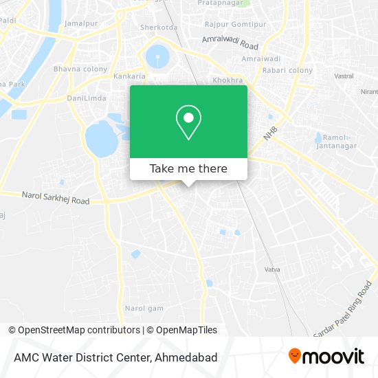 AMC Water District Center map