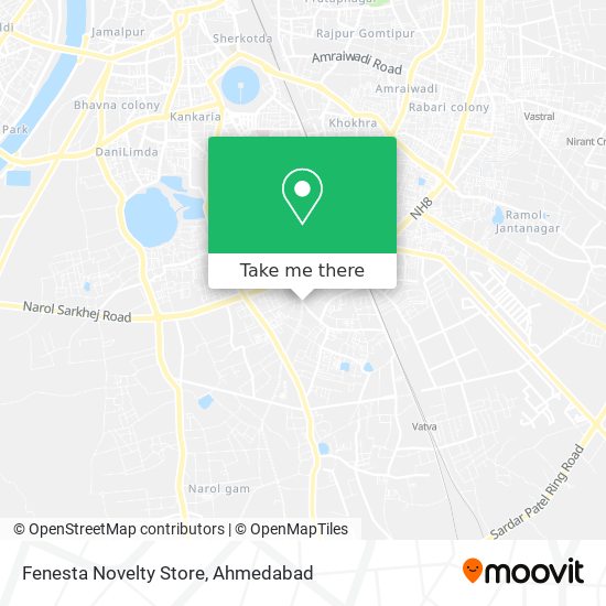 Fenesta Novelty Store map