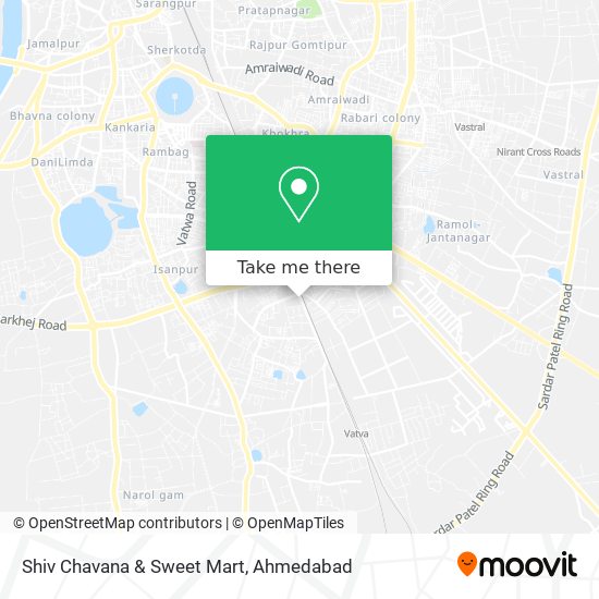 Shiv Chavana & Sweet Mart map