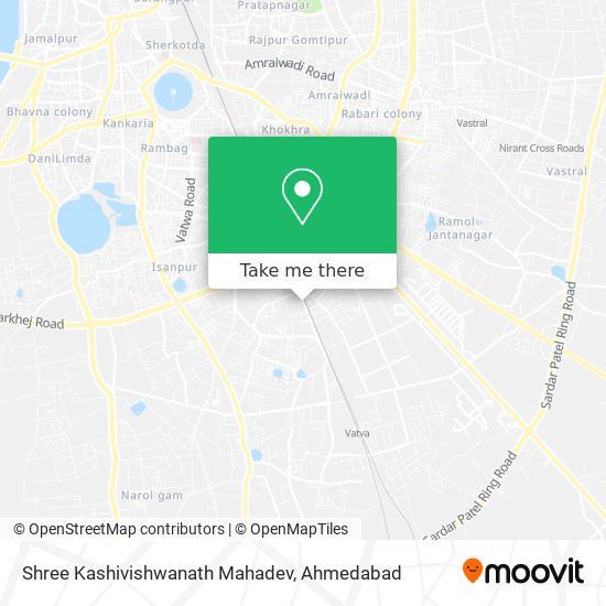 Shree Kashivishwanath Mahadev map