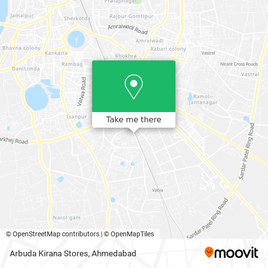 Arbuda Kirana Stores map