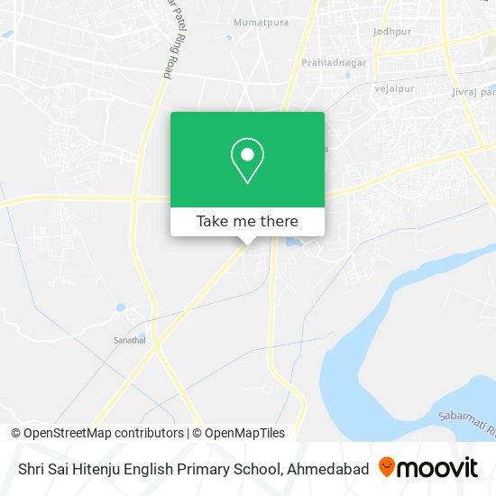 Shri Sai Hitenju English Primary School map