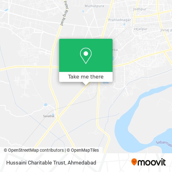 Hussaini Charitable Trust map