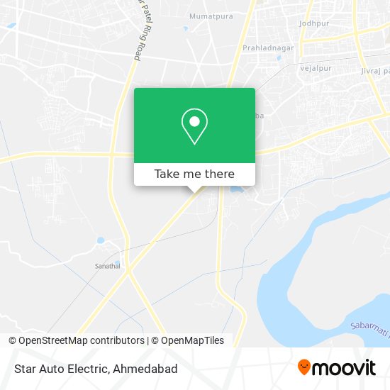 Star Auto Electric map