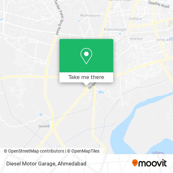 Diesel Motor Garage map