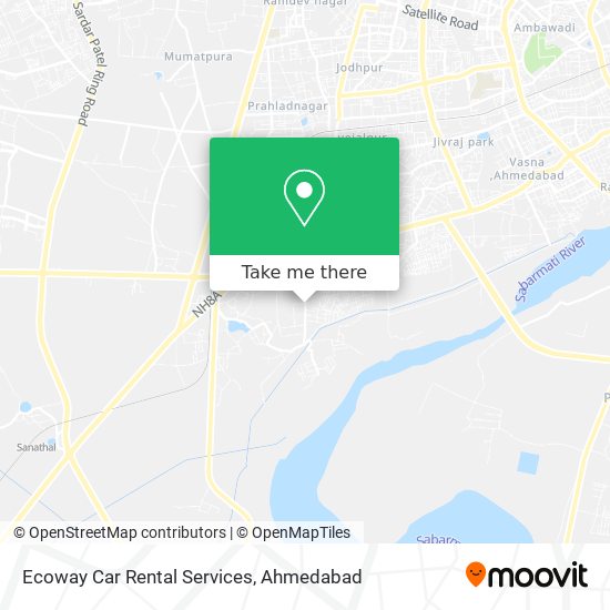 Ecoway Car Rental Services map