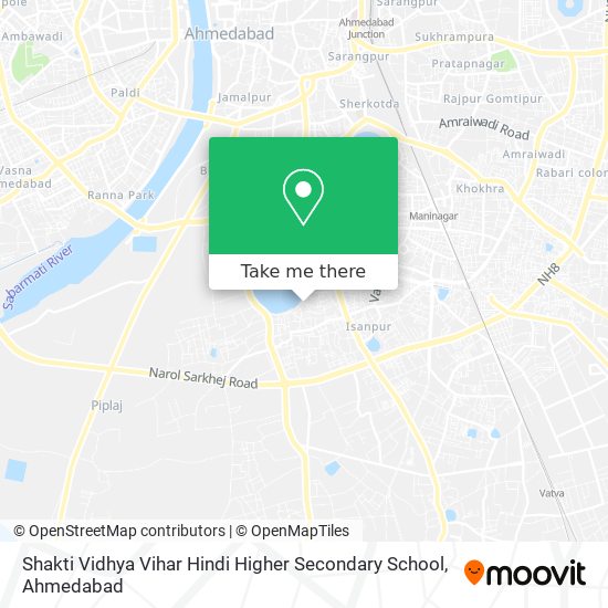 Shakti Vidhya Vihar Hindi Higher Secondary School map