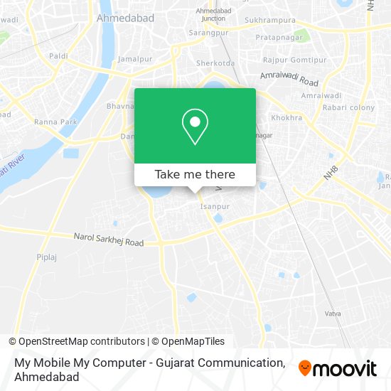 My Mobile My Computer - Gujarat Communication map