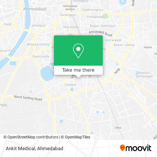 Ankit Medical map