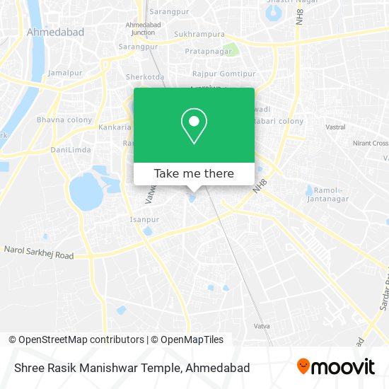 Shree Rasik Manishwar Temple map