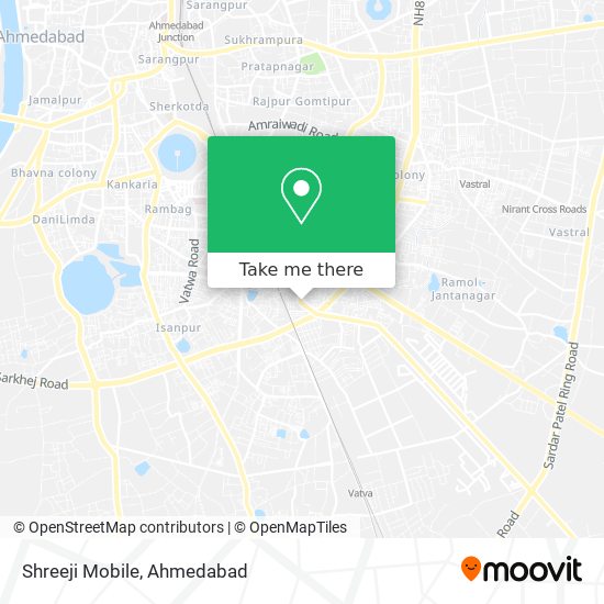 Shreeji Mobile map