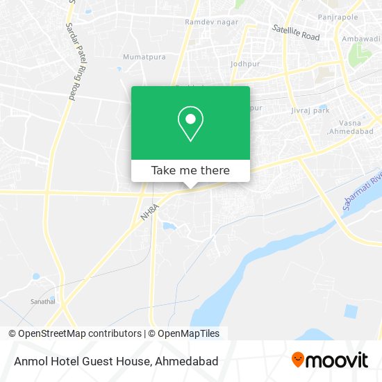 Anmol Hotel Guest House map