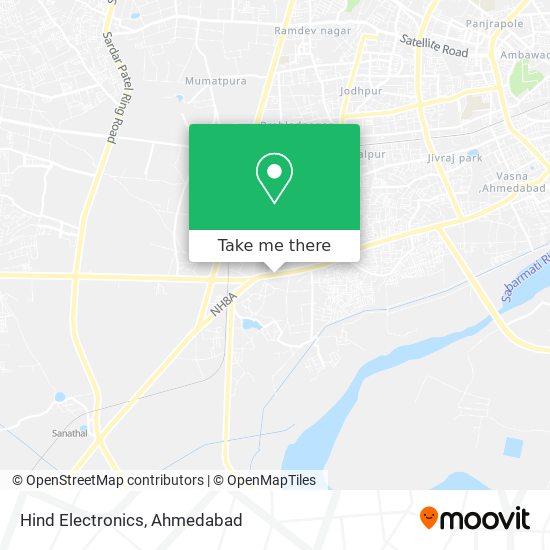 Hind Electronics map