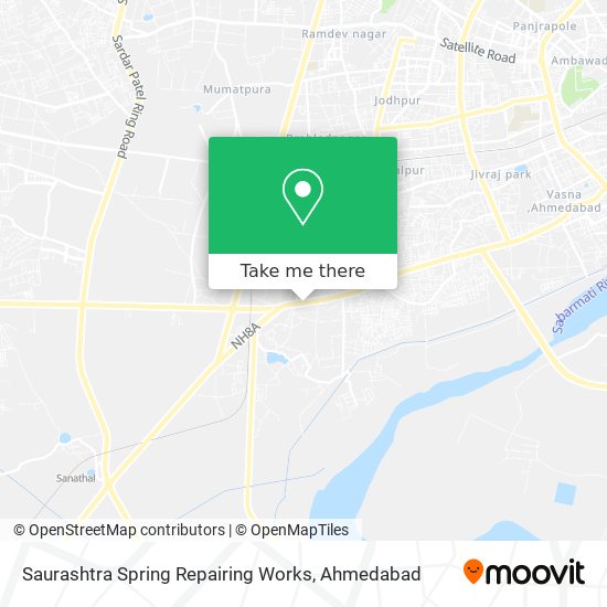 Saurashtra Spring Repairing Works map