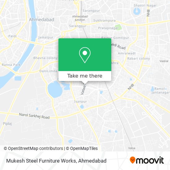 Mukesh Steel Furniture Works map