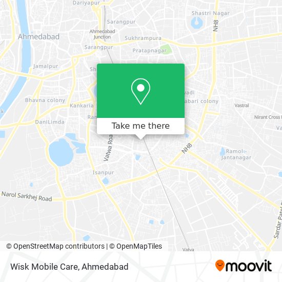 Wisk Mobile Care map