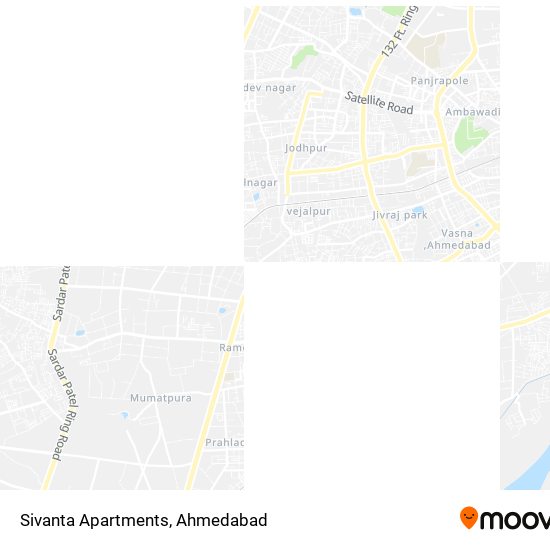 Sivanta Apartments map