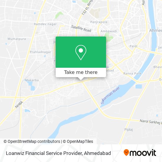 Loanwiz Financial Service Provider map