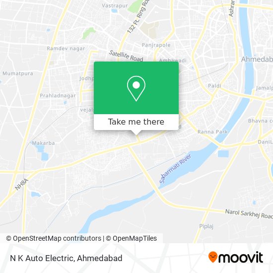 N K Auto Electric map