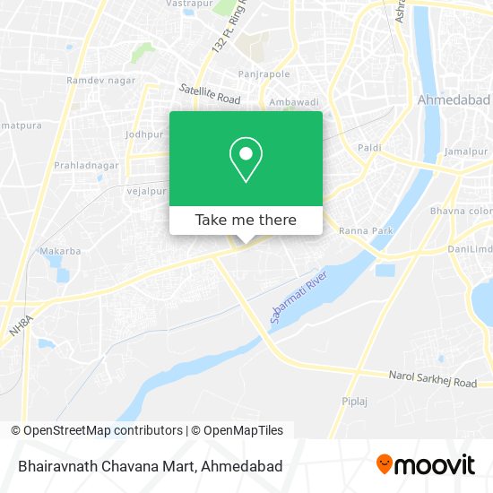 Bhairavnath Chavana Mart map