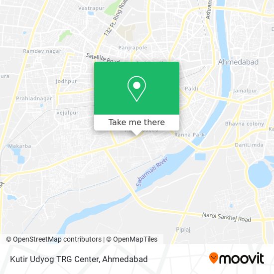 Kutir Udyog TRG Center map