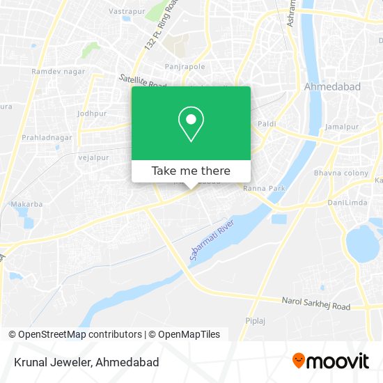 Krunal Jeweler map