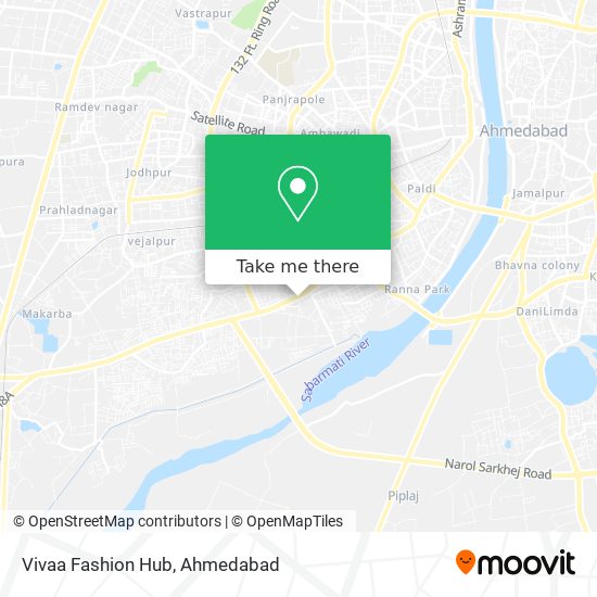 Vivaa Fashion Hub map