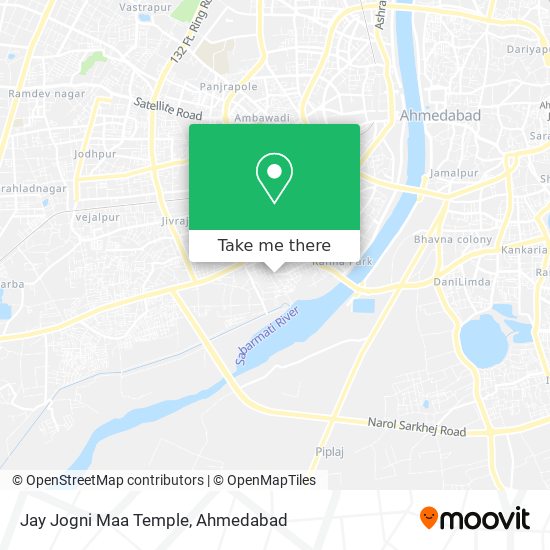 Jay Jogni Maa Temple map