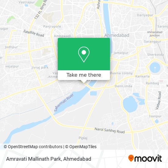 Amravati Mallinath Park map