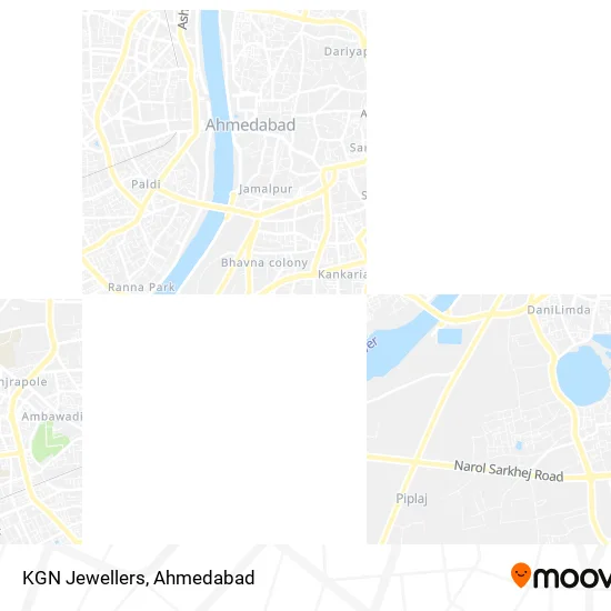 KGN Jewellers map
