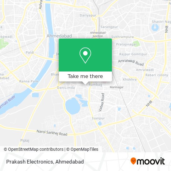 Prakash Electronics map