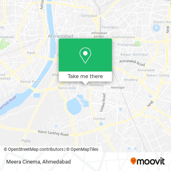 Meera Cinema map