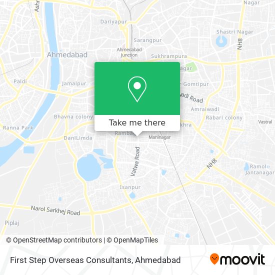 First Step Overseas Consultants map