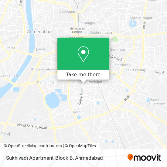 Sukhivadi Apartment-Block B map