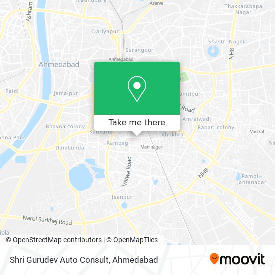 Shri Gurudev Auto Consult map