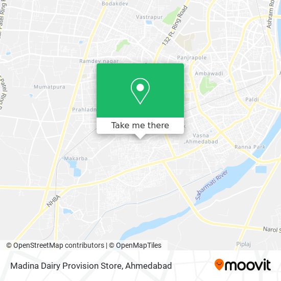 Madina Dairy Provision Store map