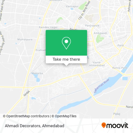 Ahmadi Decorators map