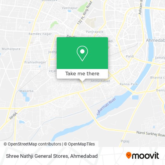 Shree Nathji General Stores map