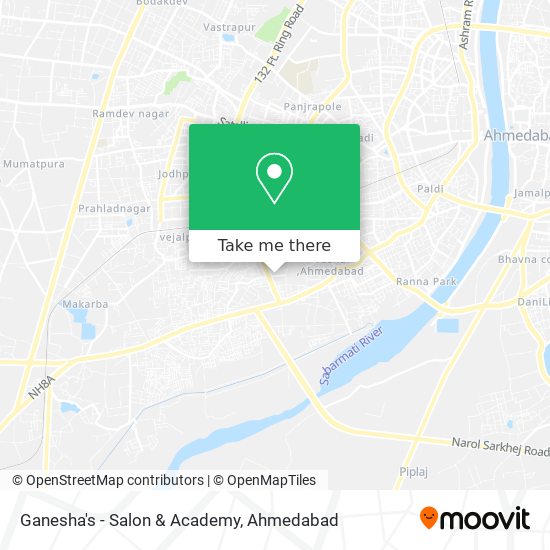 Ganesha's - Salon & Academy map